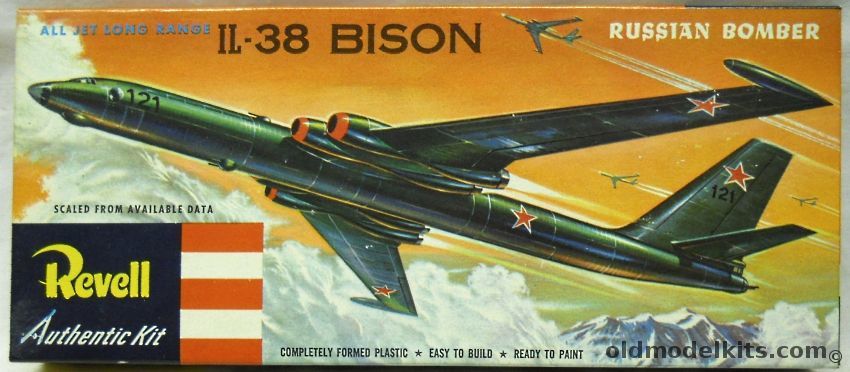 Revell 1/169 IL-38 Bison Russian Bomber 'S' Issue, H235-98 plastic model kit